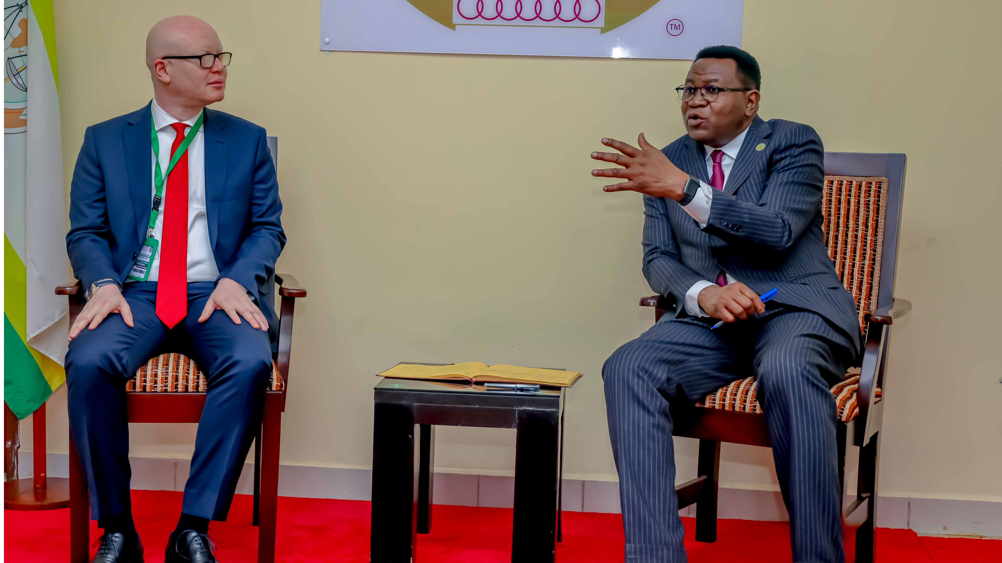 WAKILI MKUU WA SERIKALI AKUTANA NA RAIS WA MAHAKAMA YA AFRIKA YA HAKI ZA BINADAMU NA WATU